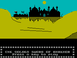 Golden Sword of Bhakhor, The (1991)(Zenobi Software)